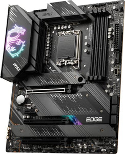 MSI MPG Z690 Edge WiFi DDR4 Gaming Motherboard (ATX, 12th Gen Intel Core, LGA 1700 Socket, DDR4, PCIe 4, CFX, M.2 Slots, Wi-Fi 6E)