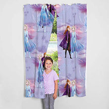 Load image into Gallery viewer, Franco Kids Room Window Curtains Drapes Set, 82 in x 63 in, Disney Frozen 2
