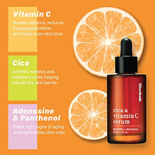 Load image into Gallery viewer, Cica Vitamin C Serum for Face, Korean Face Serum for Anti-Aging, Hydrating, Dark Spot 1.1oz

