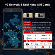 Load image into Gallery viewer, Blackview BV5500 pro- Rugged Cell Phone Unlocked 4G LTE (AT&amp;T/T-Mobile), 5.5 inch FHD+, 4400mAh Battery, 3GB RAM+16GB Memory, Android 9 Rugged Phone, IP68 Waterproof Outdoor Smartphone, Dual SIM/NFC

