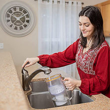 Load image into Gallery viewer, Pitcher of Life - Glass Alkaline Water Filter Pitcher with Bamboo Lid Stainless Steel Underside - Super Alkaline Water Filter Pitcher - Premium Water Purifier and Alkalizer - by LIFE IONIZER
