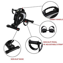 Load image into Gallery viewer, Under Desk Bike Pedal Exerciser - Stationary Magnetic Mini Exercise Bike - Office, Home Equipment Peddler,Cycling Bike,Exercise Bike,Recumbent Exercise Bike,Mini Stepper,Exercise Machines For Home Use
