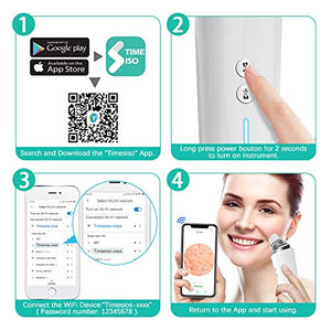 Blackhead Remover Vacuum, 5.0 MP Pore Vacuum with Camera Blackhead vacume Remover Pore Cleaner Suction Tool, Rechargeable Facial Comedone Acne Extractor for Men Women