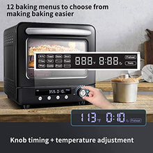 Load image into Gallery viewer, Air Fryer Oven Aobosi Electric Toaster Oven Convection Rotisserie Oven Roaster Countertop Rotisserie Oven Steam Oven Multi-Function 12-in-1 Toast/Bake/AirFry/Dehydrate/Roast/pizza|21Qt|Recipe 1250W
