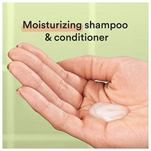 Suave Professionals Moisturizing Shampoo and Conditioner for Dry Hair Almond and Shea Butter Paraben-free and Dye-free 18 oz, 2 Count