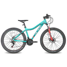 Load image into Gallery viewer, Hiland 27.5 Inch Mountain Bike 24Speed MTB Bicycle for Women 16.5 Inch with Suspension Fork Urban Commuter City Bicycle Mint Green
