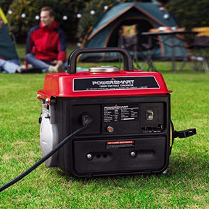 PowerSmart Generator 900 Running Watts/1000 Starting Watts, Gas Powered Portable Generator PS50A