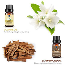 Load image into Gallery viewer, Lagunamoon Premium Essential Oils Set,Top 20 Pure Natural Aromatherapy Oils Lavender Frankincense Peppermint Rose Rosemary Sandalwood
