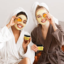 Load image into Gallery viewer, Meliza Turmeric Facial Mask, Turmeric Clay Facial Mask with Kaolin Clay, Detox Mud Mask for Skin Care, Turmeric Mud Mask for Acne, Dirt, Oil, Dark Spots and Refining Pores(5.29oz)

