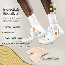 Load image into Gallery viewer, Natural Foot Orthotics Original Stabilizer for Medium to High Arches – Arch Support Shoe Insoles/Inserts for Plantar Fasciitis Relief | Good for Feet, Legs, Back, Heel &amp; Joint Pain | Made in USA
