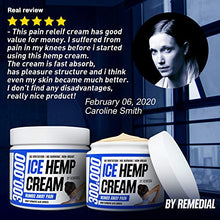 Load image into Gallery viewer, Ice Hеmp Cream for Arthritis 300,000 - Back &amp; Muscle Pain Relief – Foot &amp; Knee, Joint &amp; Neck Inflammation Therapy – Made in USA – Organic Reliever (1) (1)
