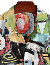Load image into Gallery viewer, VATPAVE Mens Front Pocket Hawaiian Shirts Casual Short Sleeve Button Down Beach Shirts Large Multicolor Aloha
