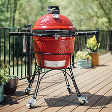 Load image into Gallery viewer, Kamado Joe KJ23RHC Classic Joe II Charcoal Grill, 18 inch, Blaze Red
