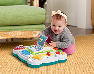LeapFrog Learn & Groove Musical Table, Green, Great Gift For Kids, Toddlers, Toy for Boys and Girls, Ages Infant, 1, 2, 3