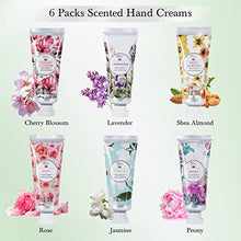 Load image into Gallery viewer, Hand Cream Gift Set - Hand Cream for Women, Hand Lotion Set for Dry Cracked Hands, Holiday Gift for Valentine's Day Mother's Day Christmas, Travel Size Hand Cream for Women. 6 x 1.0 oz/30ml
