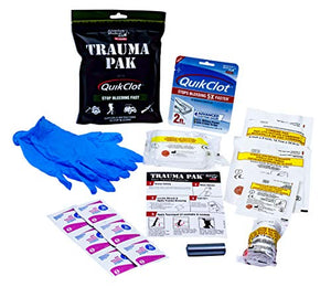 Adventure Medical Kits Trauma Pak First Aid Kit with QuikClot Sponge