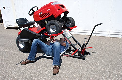 Load image into Gallery viewer, Pro Lift T-5305 Lawn Mower Lift with Hydraulic Jack for Riding Tractors and Zero Turn Lawn Mowers - 500 Lbs Capacity