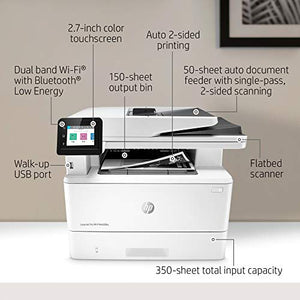 HP LaserJet Pro Multifunction M428fdw Wireless Laser Printer, Works with Alexa (W1A30A)