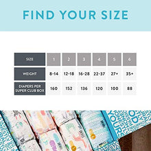 Load image into Gallery viewer, The Honest Company Diapers - Newborn, Size 0 - Pandas Print | TrueAbsorb Technology | Plant-Derived Materials | Hypoallergenic | 128 Count
