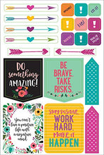 Load image into Gallery viewer, Essentials Planner Stickers -- Wake Up Kick Ass Repeat (Set of 150 Stickers)
