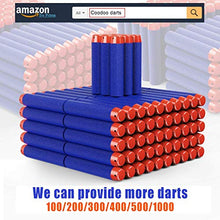 Load image into Gallery viewer, Coodoo Compatible Darts 1000 PCS Refill Pack Bullets for Nerf N-Strike Elite Series Blasters Toy Gun - Blue with Storage Bag
