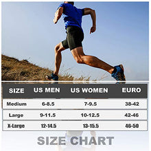 Load image into Gallery viewer, 90% Merino Wool Socks Men and Women, RTZAT No Show Low Cut 3 Pairs Cushioned Athletic Moisture Wicking Running Ankle Sock,Black&amp;Dark Gray, Medium
