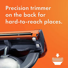 Load image into Gallery viewer, Gillette Fusion5 Razors for Men, 1 Gillette Razor, 4 Razor Blade Refills, Lubrastrip for a More Comfortable Shave
