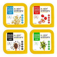 Load image into Gallery viewer, Nuttin Ordinary Plant-Based Cashew Cheese, Dairy-Free Cheese, Gluten-Free, Vegan Cheese - Variety 4 Pack 6oz Each
