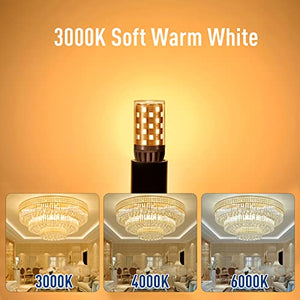 Dimmable G9 LED Bulb 4.5W 3000K 120V Soft Warm White Light Bulbs,CRI85 G9 Bi Pin Bulb (T4 40Watt Halogen Replacement ),450 Lumens,No Flickering, 360 Beam Angle,Energy Saving G9 Small Bulb, 5 Pack