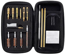 Load image into Gallery viewer, Universal Handgun Cleaning kit .22,.357,.38,9mm,.45 Caliber Pistol Cleaning Kit Bronze Bore Brush and Brass Jag Adapter BOOSTEADY
