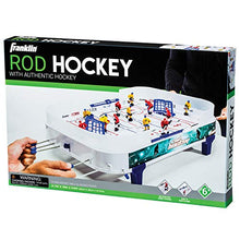 Load image into Gallery viewer, Franklin Sports Table Top Rod Hockey Game Set - Perfect Hockey Toy + Gameroom Game for Kids + Family - Mini Tabletop Rod Hockey Board + Pucks Included

