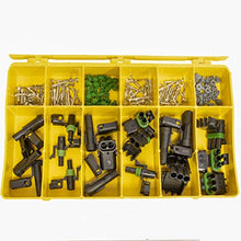 Load image into Gallery viewer, Delphi WeatherPack Connector Kit WP-170: Sealed Weatherproof Automotive Electrical Connectors 14-20 Gauge with 1 pin, 2 pin, and 3 pin OEM Assortment in 178 Piece Project Kit
