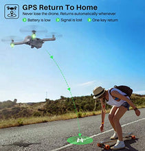 Load image into Gallery viewer, RC Toys, SYMA X500 Foldable GPS Drone with 4K UHD Camera, Quadcopter Helicopter UAV with Brush Motor, Auto Return Home, Follow Me, 28x2 Minutes Flight Time, Long Control Range, Includes Carrying Bag
