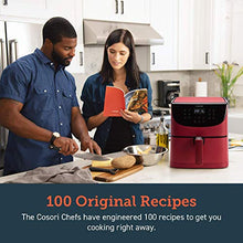 Load image into Gallery viewer, COSORI Air Fryer(100 Recipes, Rack &amp; 4 Skewers),3.7QT Electric Hot Air Fryers Oven Oilless Cooker, 11 Presets, Preheat &amp; Shake Reminder, LED Touch Digital Screen, Nonstick Basket, 1500W, Red
