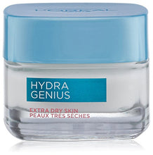 Load image into Gallery viewer, L'Oreal Paris Skincare Hydra Genius Daily Liquid Care Oil-Free Face Moisturizer for Extra Dry Skin, Hyaluronic Acid Moisturizer for Face with Aloe Water and Hyaluronic Acid, 3.04 fl. oz.
