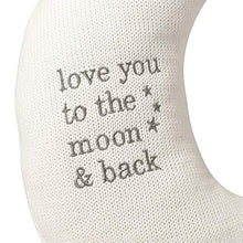 Load image into Gallery viewer, Lillian Rose White Star and Gray Moon Nursery Pillow Set
