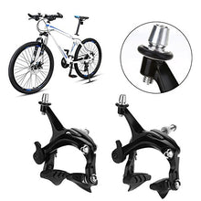 Load image into Gallery viewer, Keenso Bike Brakes Set, 1 Pair Road Bike Aluminium Alloy V Shape Mechanical Dual-Pivot Bicycle Brake Set Repair Parts Accessory
