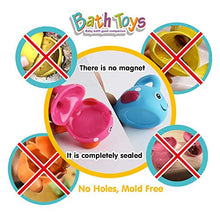 Load image into Gallery viewer, Dwi Dowellin Bath Toys Mold Free Fishing Games Swimming Whales BPA Free Water Table Pool Bath Time Bathtub Tub Toy for Toddlers Baby Kids Infant Girls Boys Age 1 2 3 4 5 6 Years Old Bathroom Fish Set
