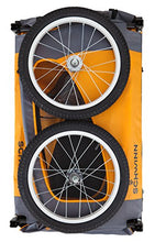 Load image into Gallery viewer, Schwinn Rascal Bike Pet Trailer, For Small and Large Dogs, Small, Orange
