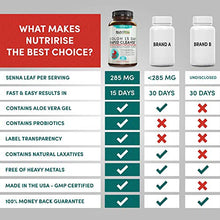 Load image into Gallery viewer, Colon Cleanser Detox for Weight Loss. 15 Day Fast-Acting Extra-Strength Cleanse with Probiotic &amp; Natural Laxatives for Constipation Relief &amp; Bloating Support. 30 Detox Pills to Detoxify &amp; Boost Energy
