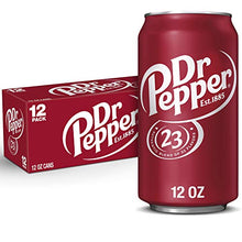 Load image into Gallery viewer, Dr Pepper, 12 fl oz cans (Pack of 12)
