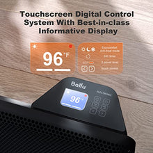 Load image into Gallery viewer, Ballu Convection Panel Heaters for Indoor Use large room，1500W Whole Room Quiet Heating with TFT Display，24h Timer，3 Mode，Auto Thermostat，Standing/Wall mount，Electric Portable Space Heater for Bedroom
