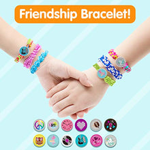 Load image into Gallery viewer, VERTOY Friendship Bracelet Making Kit for Girls - Cool Arts and Crafts Toys for 6 7 8 9 10 11 12 Years Old, Bracelet String and Rewarding Activity, Best Birthday Gifts for Teen Girls
