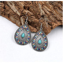 Load image into Gallery viewer, Beads Dangle Earrings for Women Drop Earring Handmade Bohemian Teardrop Earrings
