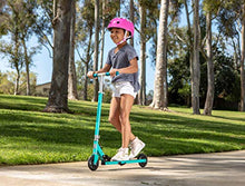 Load image into Gallery viewer, Mongoose Trace Youth/Adult Kick Scooter Folding and Non-Folding Design, Regular, Lighted, and Air Filled Wheels, Teal, 120mm Wheels
