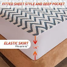 Load image into Gallery viewer, Waterproof Mattress Protector-Premium Crystal Velvet Fabric Fits Up 14 Inch Deep Pocket Twin Bed Mattress-Breathable Noiseless Mattress Pad Cover Protection Vinyl-Free Washable (Full Size)
