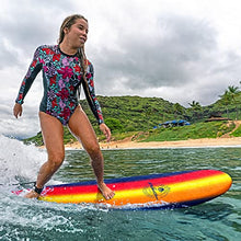 Load image into Gallery viewer, WAVESTORM 8ft Classic Longboard Surfboard Navy Sunburst

