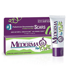 Load image into Gallery viewer, Mederma Kids Skin Care for Scars - Reduces the Appearance of Scars - #1 Pediatrician Recommended Product for Kids' Scars - Goes on Purple, Rubs in Clear - Kid-Friendly Scent - 20 Grams

