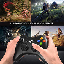 Load image into Gallery viewer, Wireless Controller for Xbox 360, Astarry 2.4GHZ Game Controller Gamepad Joystick for Xbox &amp; Slim 360 PC Windows 7, 8, 10 (Black)
