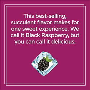 Sparkling ICE, Black Raspberry Sparkling Water, Zero Sugar Flavored Water, with Vitamins and Antioxidants, Low Calorie Beverage, 17 fl oz Bottles (Pack of 12)